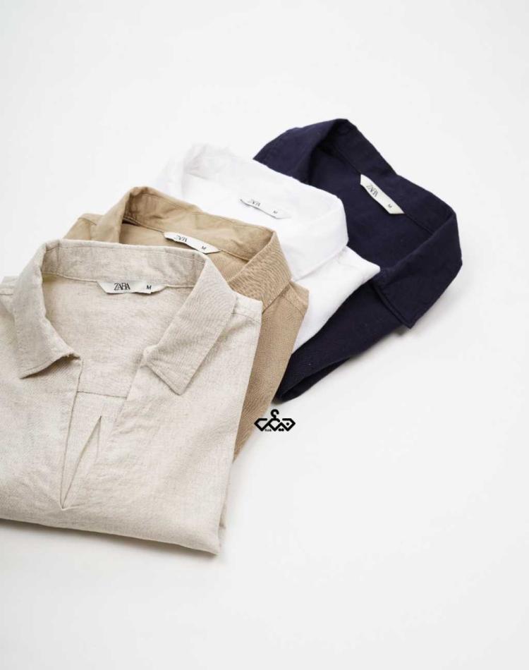 شومیز جلوبسته ZARA (کد 1156)